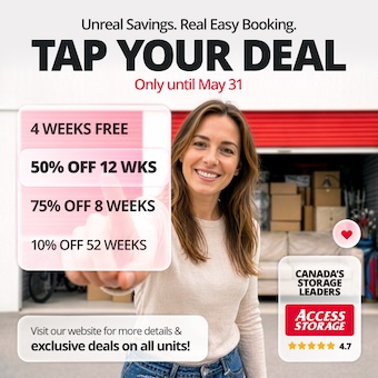 Access Storage - Halifax Promotion